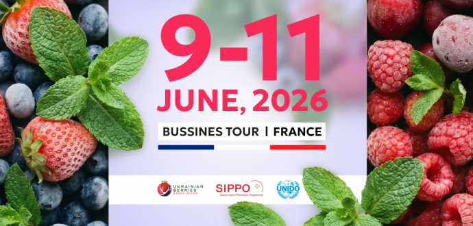 Marketing Business Tour to France: Berry Processors will learn Franch market and trends